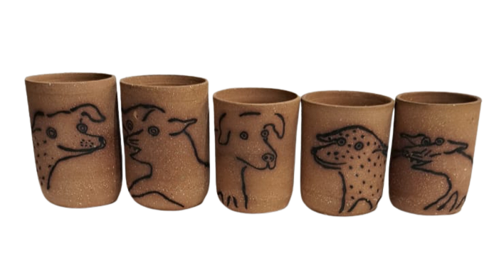 Vasitos con perros